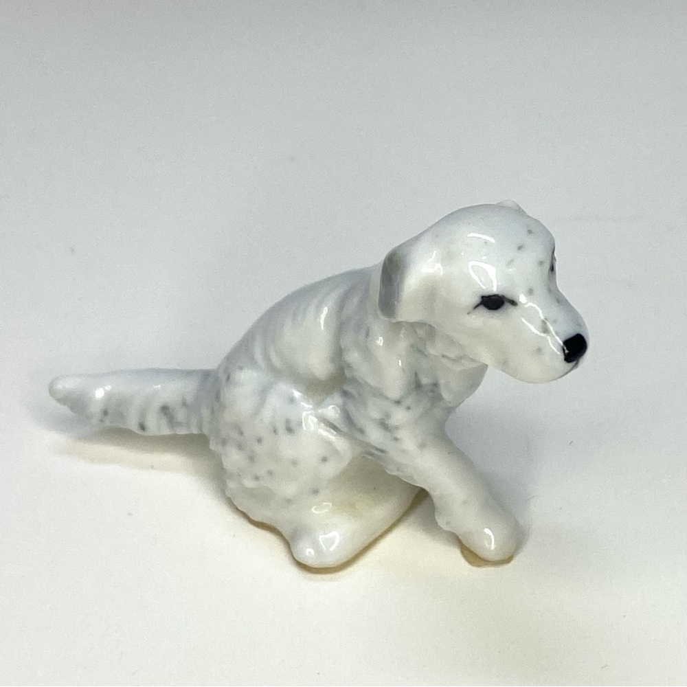 Vintage Miniature figurine‎ English Setter dog